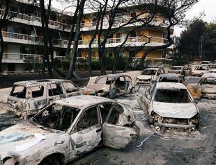Amid frenzy of conspiracy theories, Greek media claim Turkey may be behind deadly fires