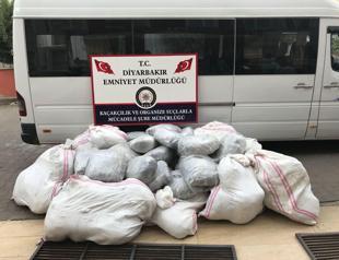 Police seize 1,200 kilograms of cannabis in Diyarbakır