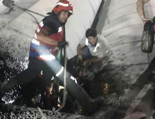Turkish man dies after falling into hot liquid asphalt
