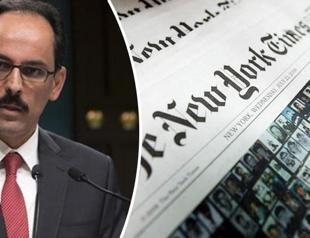 Turkeys presidential spokesperson slams NYT article on operation targeting PKK chief