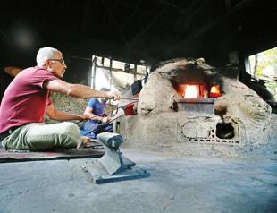 A heart beating for evil eye beads