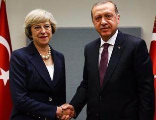 Turkish president and British premier discuss bilateral ties, regional issues