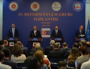 Turkey vows to take quick moves on judicial reforms