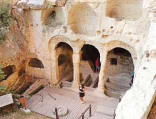 Roman-era tunnel in Hatay built by prisoners