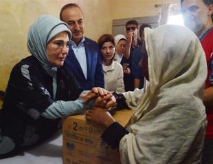 Turkey’s first lady to get humanitarian service award