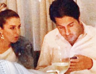 Turkish-Iranian businessman Reza Zarrab photographed at New York restaurant
