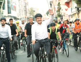 Municipality saves thousands of liras by using bikes
