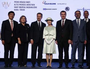 Japanese Princess Akiko takes foundation chair in Istanbul