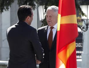 Mattis in Macedonia to counter ’Russian influence’ against name change
