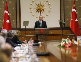 President Erdoğan meets representatives of US companies in Turkey