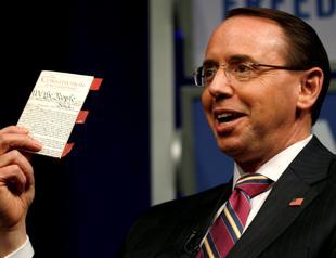 Rod Rosenstein expecting to be fired by Trump, heads to White House
