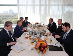 Erdoğan meets Merkel in Berlin