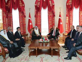 President Erdoğan meets foreign officials in Istanbul