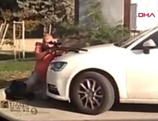 Man hunts birds in public park with rifle