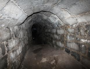 Water channel and tunnel in heart of Diyarbakır