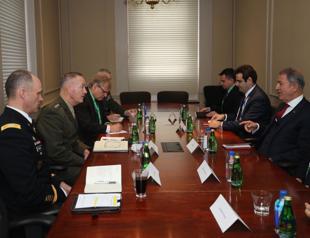 Turkish defense minister to top US general: Cut YPG ties