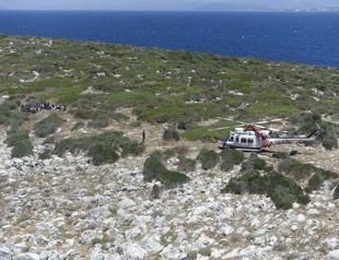 Turkish coast guard rescues 44 migrants stuck on island