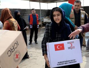 Turkish Red Crescent helps orphans in N.Iraq
