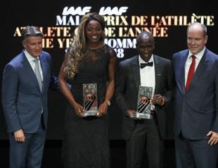 Kipchoge and Ibarguen named athletes of year