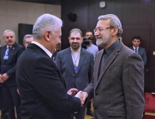 Turkish, Iranian parliament speakers meet in Tehran