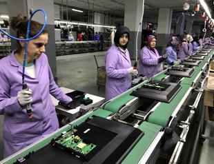 Industrial production in Turkey declined 5.7 percent in October