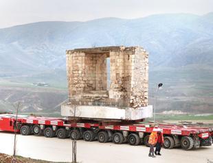 Works to relocate historical mosque in Hasankeyf continue