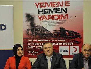 Turks in Germany launch aid campaign for Yemen