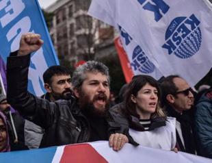 Unions rally in Istanbul against poverty, unemployment