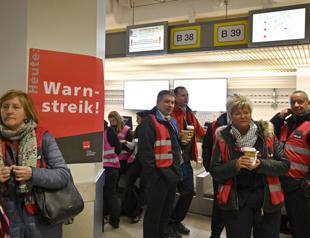 German airports strike slashes 600 flights