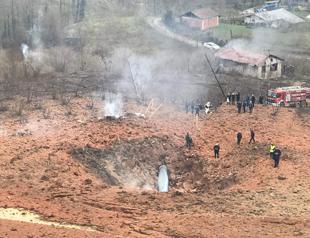 Fire erupts after natural gas pipeline in Sakarya explodes