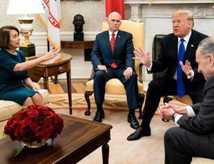 Trump grounds House speaker, scraps Davos trip amid shutdown