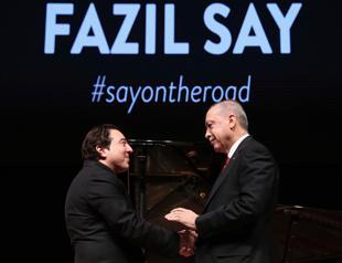 Turkish president, US senator see famed pianist perform