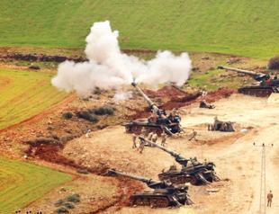 Turkey hits YPG targets in northern Syria