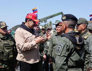 As West turns on him, Venezuela’s Maduro flexes military muscle