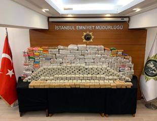 Istanbul police seize over 1 ton of drug in large bust
