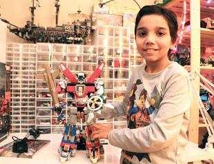 Turkish boy amasses massive Lego collection