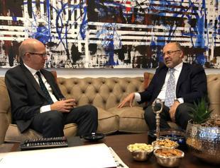 UK ambassador, Demirören Media CEO discuss ties