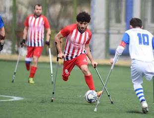 UEFA highlights Turkish amputee footballer in campaign