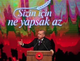 Turning farmlands into concrete is betrayal: Erdoğan