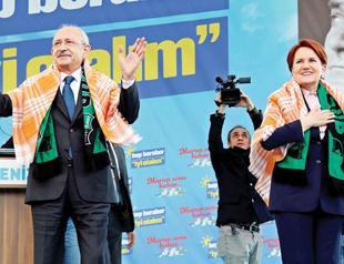 CHP chair backs Akşener in debate with Erdoğan