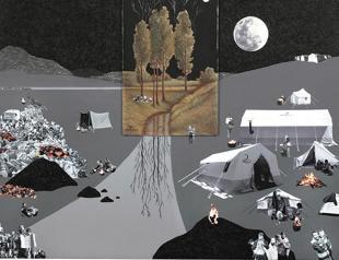 Artist questions geography, migration at Istanbul show