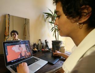 Lebanese illustrator challenges views of Arab women through art
