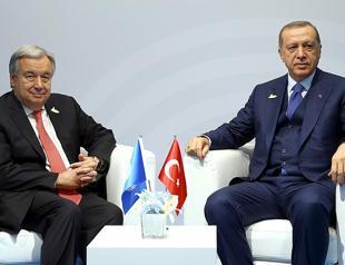 Erdoğan, Guterres discuss India-Pakistan tension