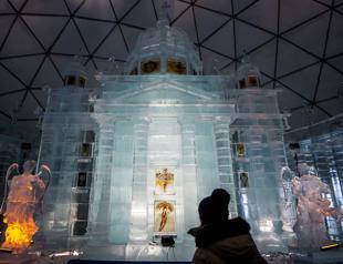 Slovakias ice church draws visitors closer to heavens