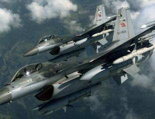 Turkish fighter jets fly over east of Euphrates, Syria