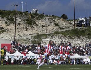 Turkish Cypriot leader snubs peace football match