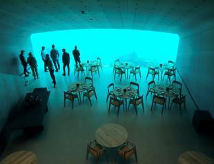Europes first underwater restaurant opens in Norway