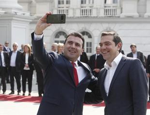 Greek PM visits N Macedonia in afterglow of name deal