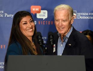 Second woman says ex-VP Biden touched her