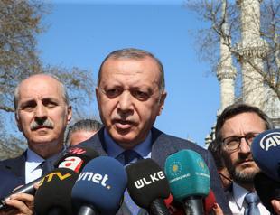 Erdoğan points to high election board for results